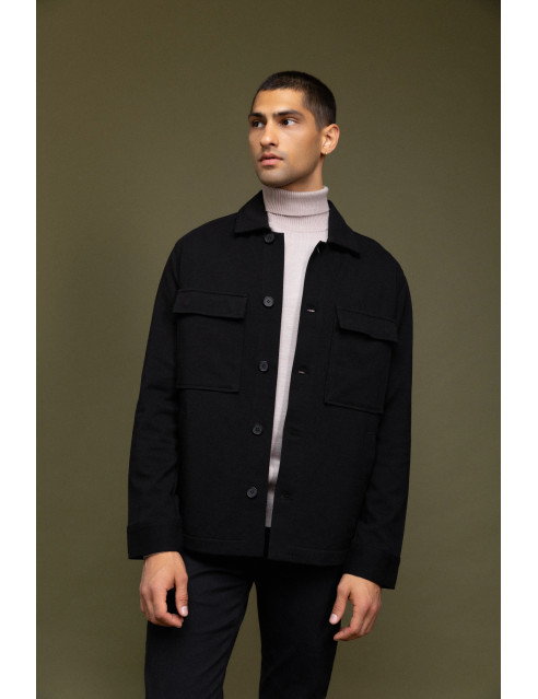 Smart fashion ανδρικό πανωφόρι τύπου sacket
