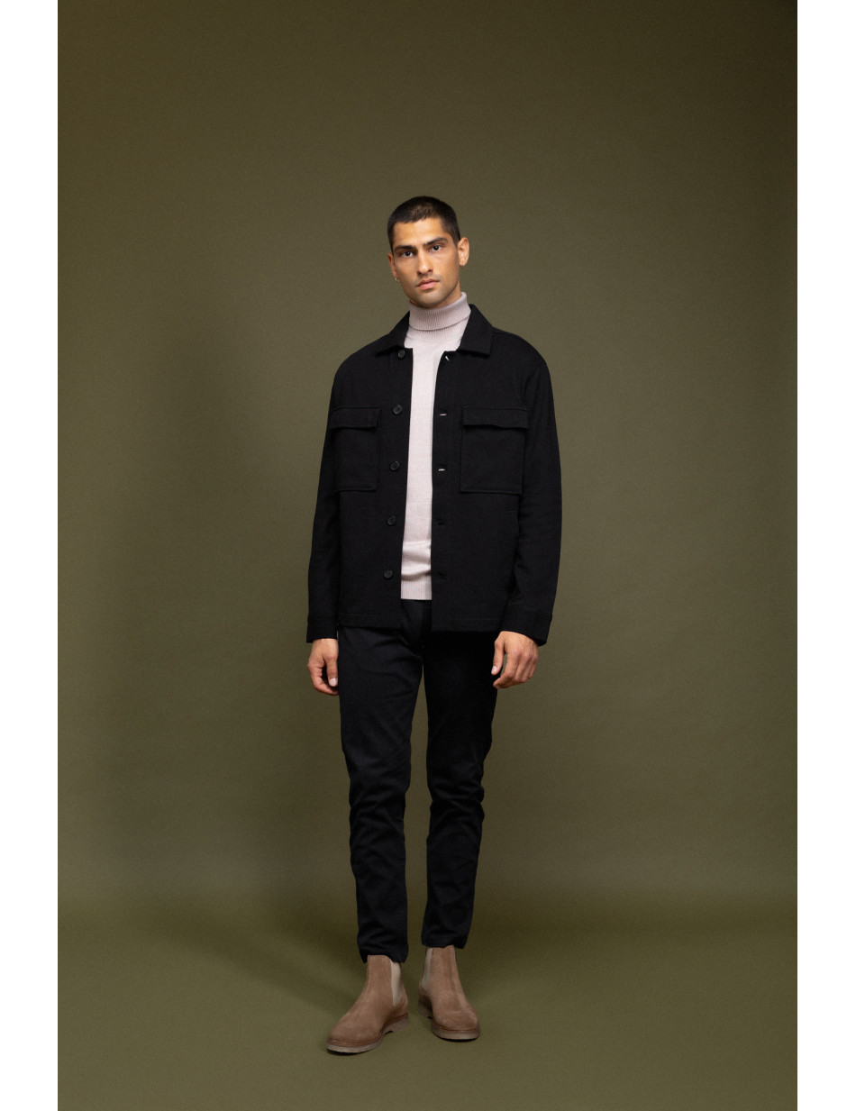Smart fashion ανδρικό πανωφόρι τύπου sacket