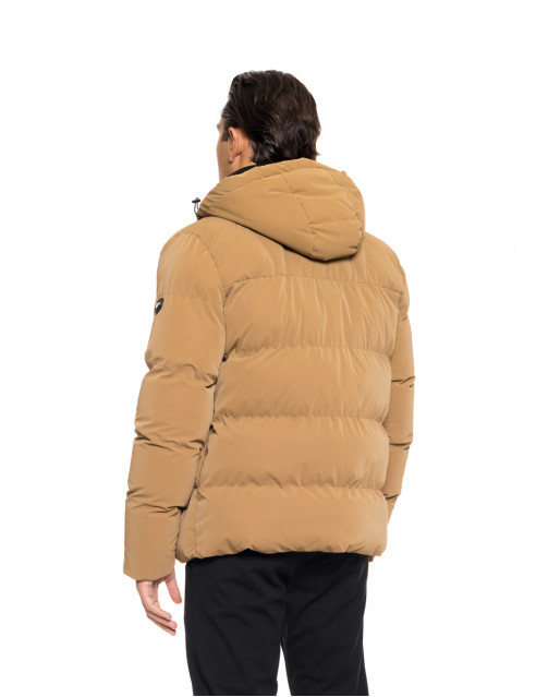 Βiston fashion ανδρικό κοντό μπουφάν με αποσπώμενη κουκούλα