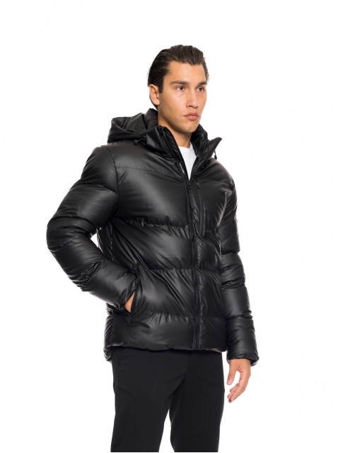 Splendid fashion ανδρικό κοντό μπουφάν με αποσπώμενη κουκούλα