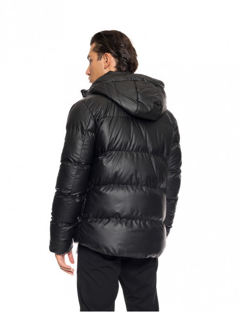 Splendid fashion ανδρικό κοντό μπουφάν με αποσπώμενη κουκούλα