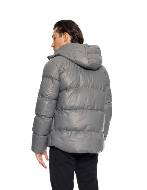 Splendid fashion ανδρικό κοντό μπουφάν με αποσπώμενη κουκούλα