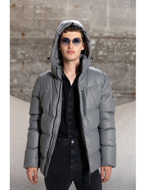 Splendid fashion ανδρικό κοντό μπουφάν με αποσπώμενη κουκούλα
