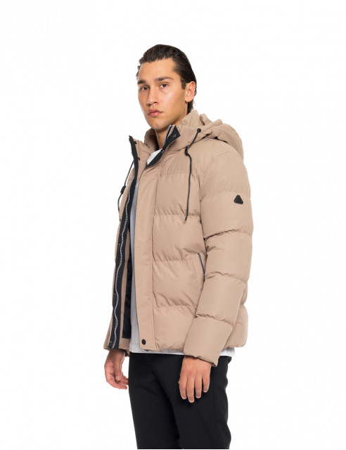 Splendid fashion ανδρικό κοντό μπουφάν με αποσπώμενη κουκούλα