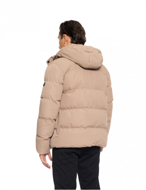 Splendid fashion ανδρικό κοντό μπουφάν με αποσπώμενη κουκούλα