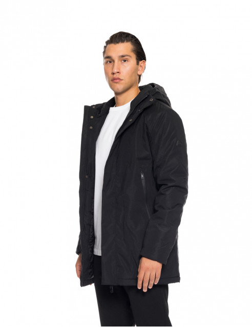 Splendid fashion ανδρικό demi μπουφάν με ενσωματωμένη κουκούλα