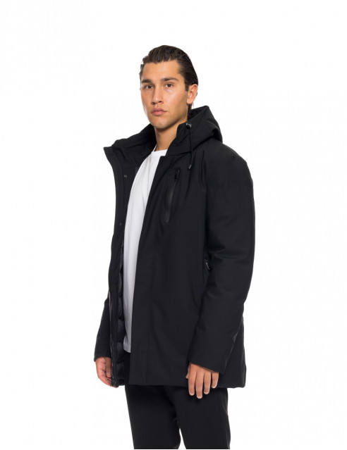 Splendid fashion ανδρικό demi μπουφάν με ενσωματωμένη κουκούλα