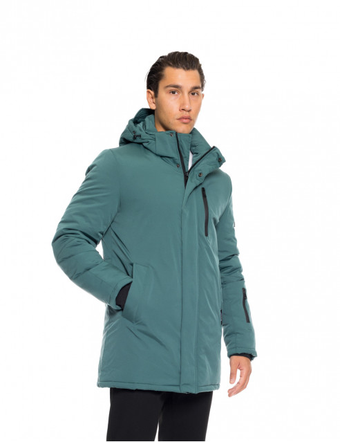 Biston fashion ανδρικό demi μπουφάν με αποσπώμενη κουκούλα