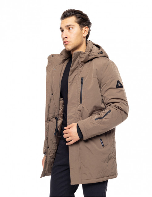 Biston fashion ανδρικό demi μπουφάν με αποσπώμενη κουκούλα
