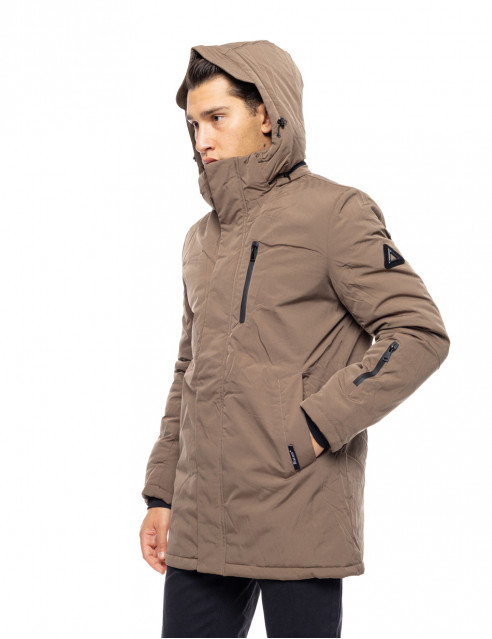 Biston fashion ανδρικό demi μπουφάν με αποσπώμενη κουκούλα