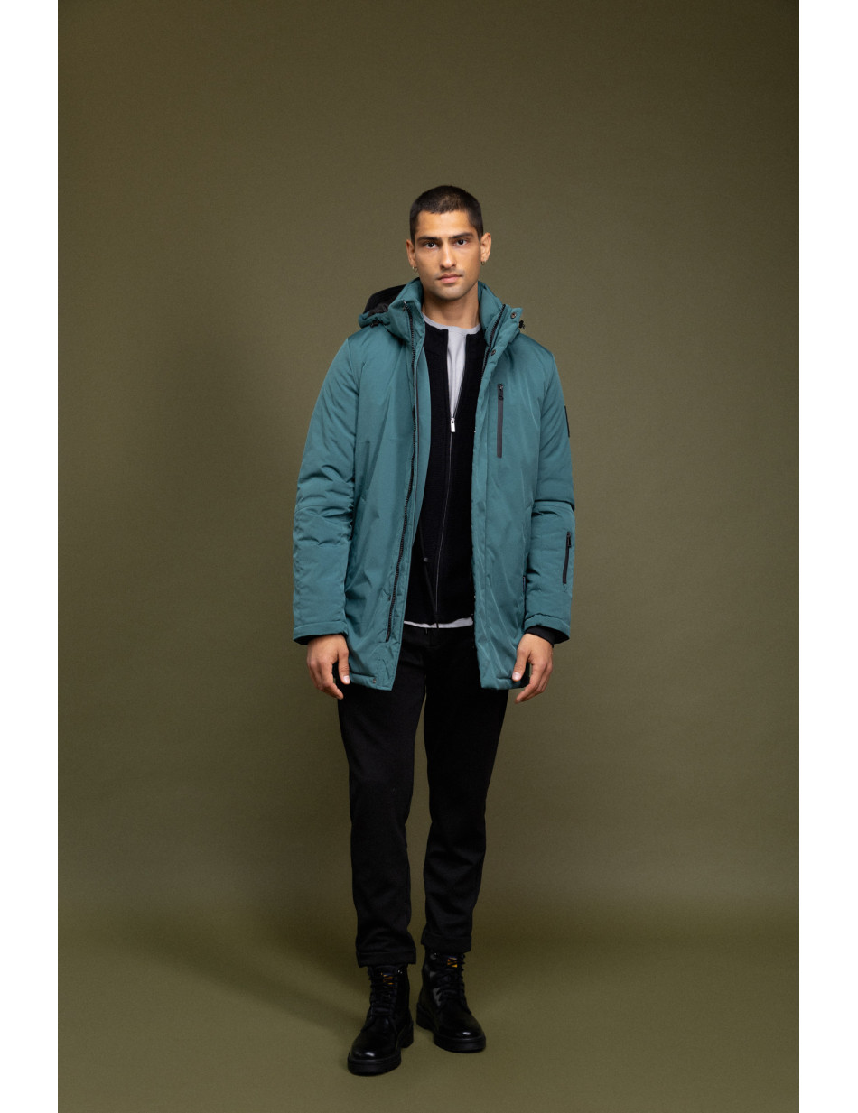 Biston fashion ανδρικό demi μπουφάν με αποσπώμενη κουκούλα