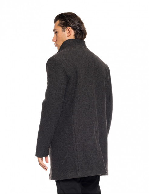 Splendid fashion ανδρικό demi μαλλινο παλτό