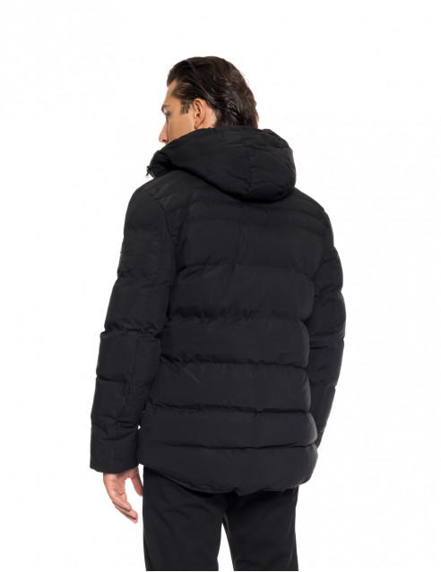 Splendid fashion ανδρικό κοντό μπουφάν με αποσπώμενη κουκούλα