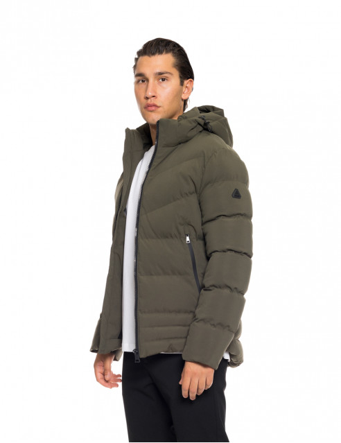 Splendid fashion ανδρικό κοντό μπουφάν με αποσπώμενη κουκούλα