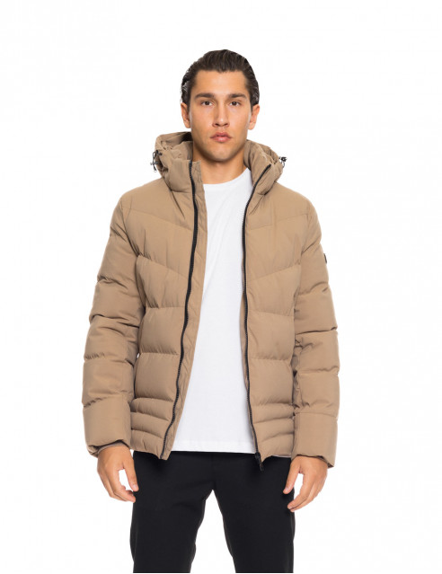 Splendid fashion ανδρικό κοντό μπουφάν με αποσπώμενη κουκούλα