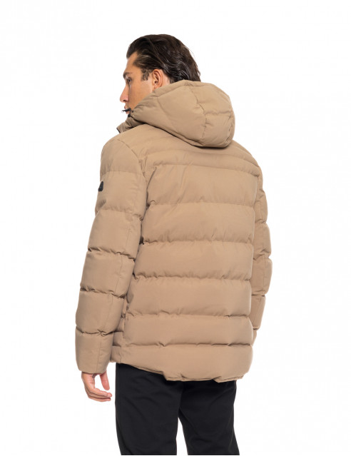 Splendid fashion ανδρικό κοντό μπουφάν με αποσπώμενη κουκούλα