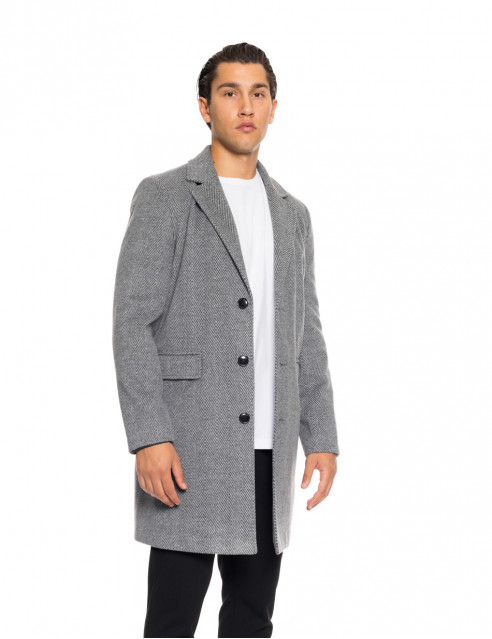 Splendid fashion ανδρικό μακρύ παλτό