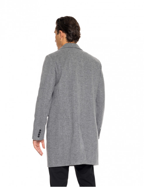 Splendid fashion ανδρικό μακρύ παλτό