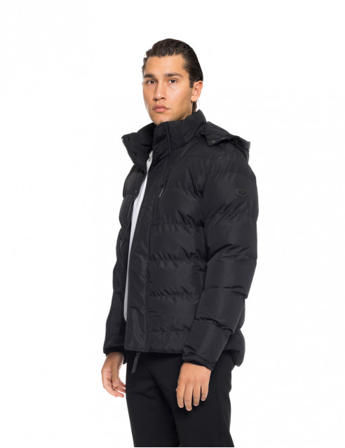 Biston fashion ανδρικό κοντό μπουφάν με αποσπώμενη κουκούλα
