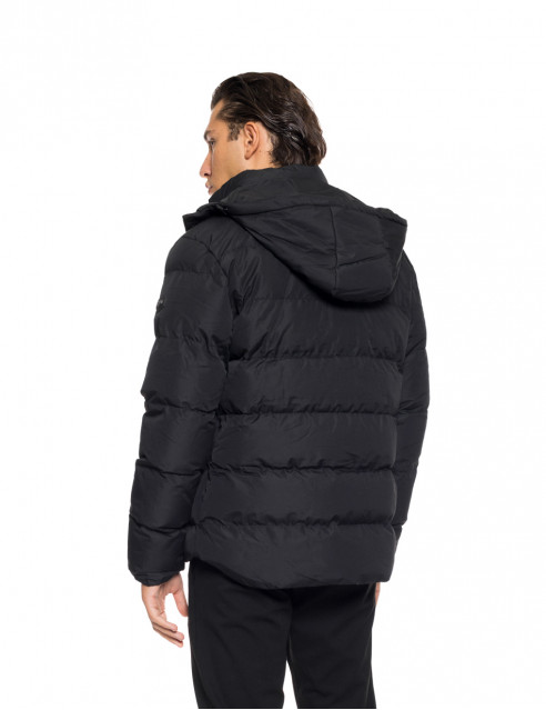 Biston fashion ανδρικό κοντό μπουφάν με αποσπώμενη κουκούλα