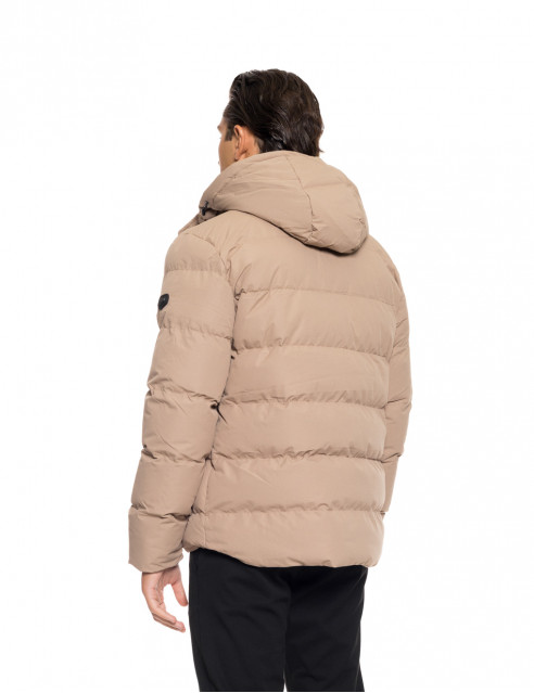 Biston fashion ανδρικό κοντό μπουφάν με αποσπώμενη κουκούλα