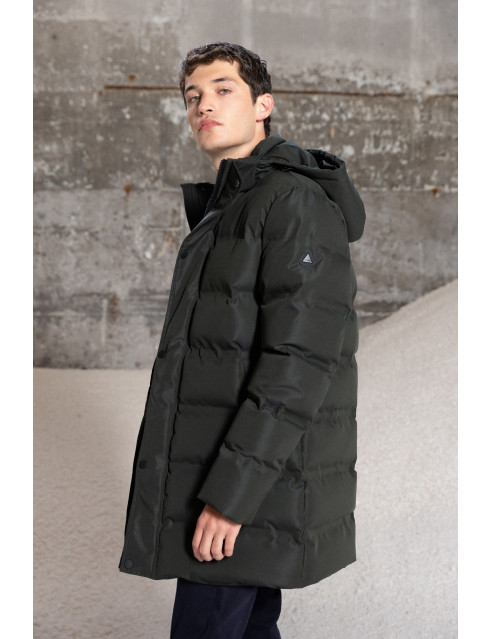 Splendid fashion ανδρικό demi μπουφάν με αποσπώμενη κουκούλα