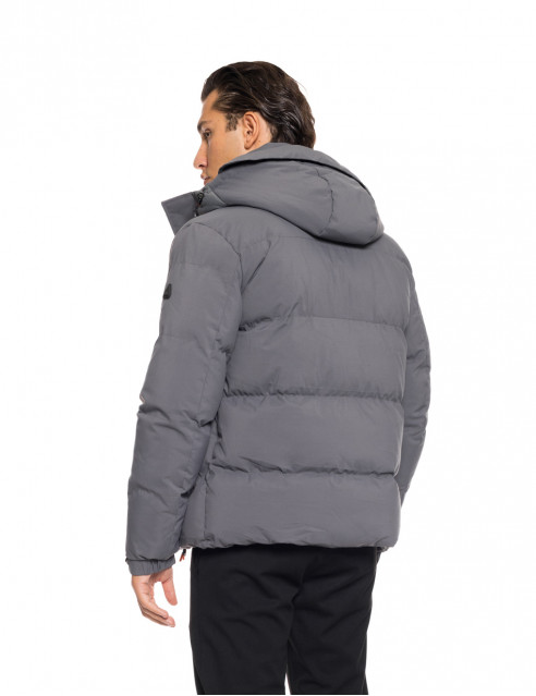 Splendid fashion ανδρικό κοντό μπουφάν με ενσωματωμένη κουκούλα