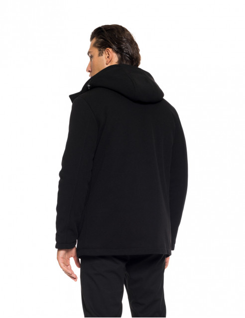 Splendid fashion Ανδρικό demi μπουφάν με ενσωματωμένη κουκούλα