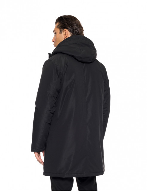 Biston fashion ανδρικό demi μπουφάν με ενσωματωμένη κουκούλα
