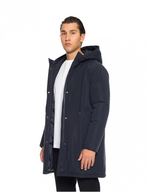 Biston fashion ανδρικό demi μπουφάν με ενσωματωμένη κουκούλα