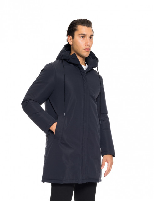 Biston fashion ανδρικό demi μπουφάν με ενσωματωμένη κουκούλα