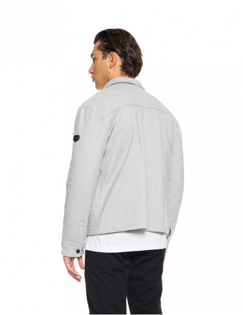 Biston fashion ανδρικό κοντό μπουφάν με γιακά και κουμπιά