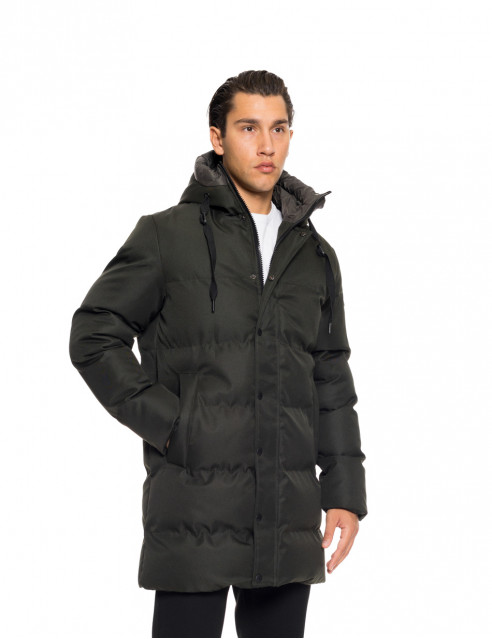Biston fashion ανδρικό demi μπουφάν με ενσωματωμένη κουκούλα