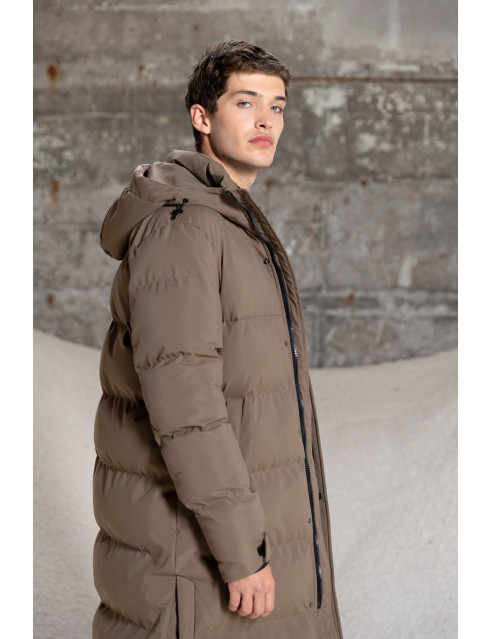 Splendid fashion ανδρικό μακρύ μπουφάν