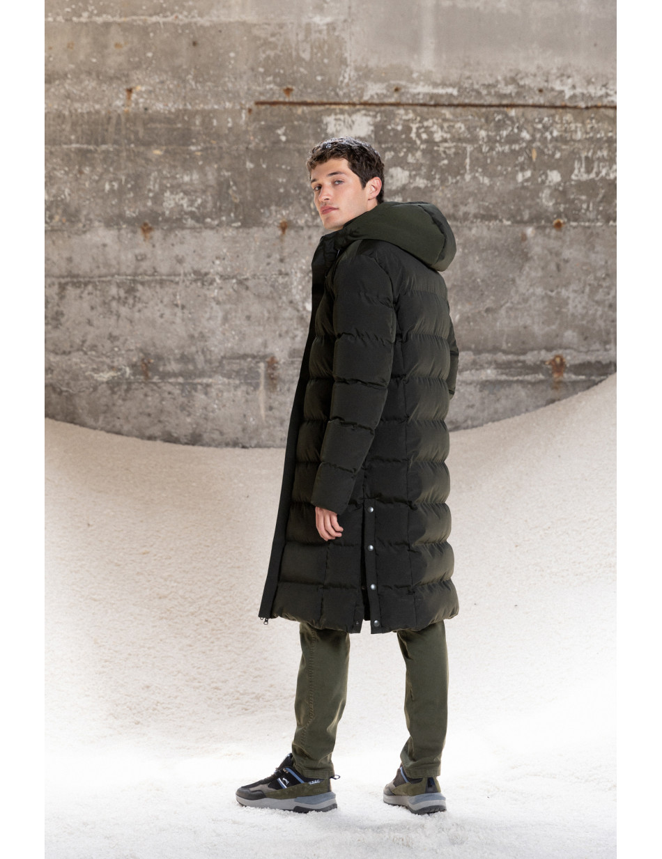 Splendid fashion ανδρικό μακρύ μπουφάν