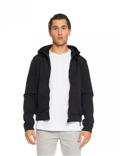 Splendid fashion ανδρικό λεπτό bomber μπουφάν με ενσωματωμένη κουκούλα