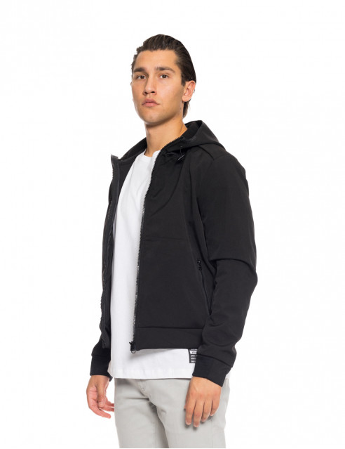 Splendid fashion ανδρικό λεπτό bomber μπουφάν με ενσωματωμένη κουκούλα