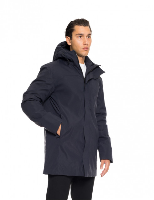 Biston fashion ανδρικό demi μπουφάν με ενσωματωμένη κουκούλα