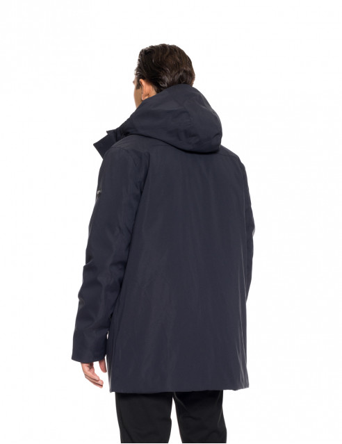 Biston fashion ανδρικό demi μπουφάν με ενσωματωμένη κουκούλα
