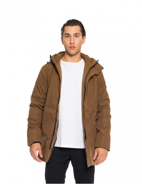Biston fashion ανδρικό demi μπουφάν με ενσωματωμένη κουκούλα