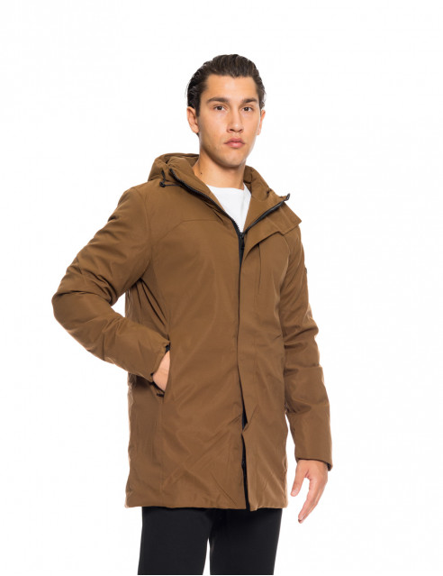 Biston fashion ανδρικό demi μπουφάν με ενσωματωμένη κουκούλα