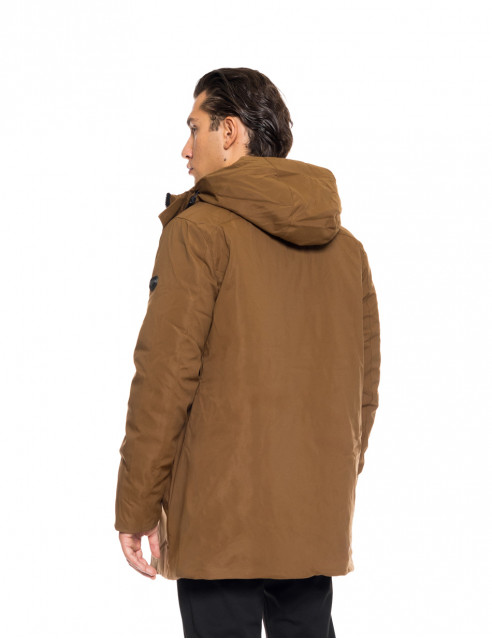 Biston fashion ανδρικό demi μπουφάν με ενσωματωμένη κουκούλα