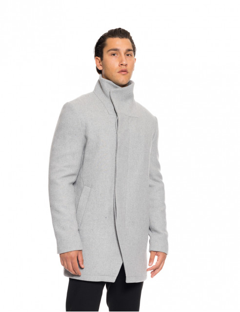 Splendid fashion ανδρικό demi παλτό με γιακά