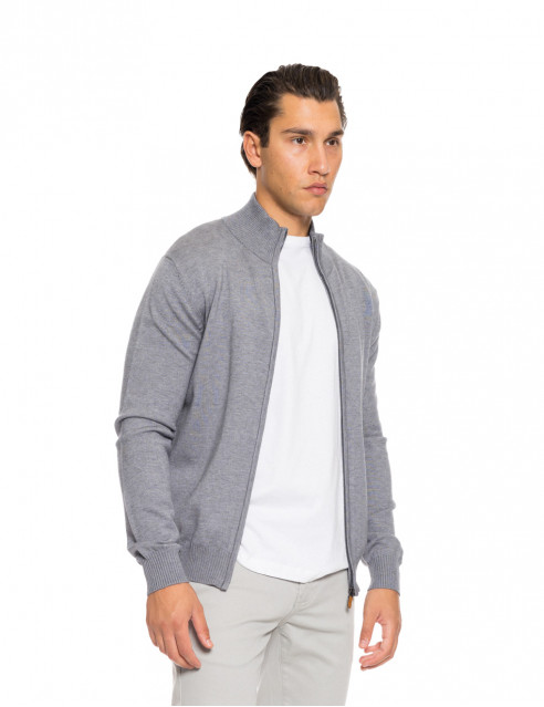 Biston fashion ανδρική πλεκτή ζακέτα