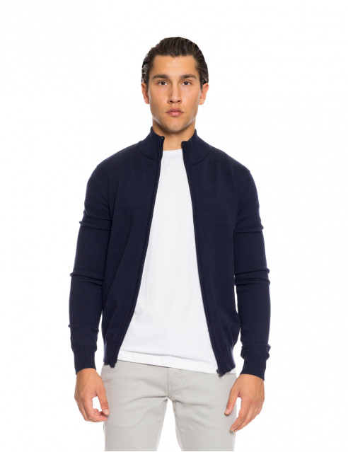 Biston fashion ανδρική πλεκτή ζακέτα