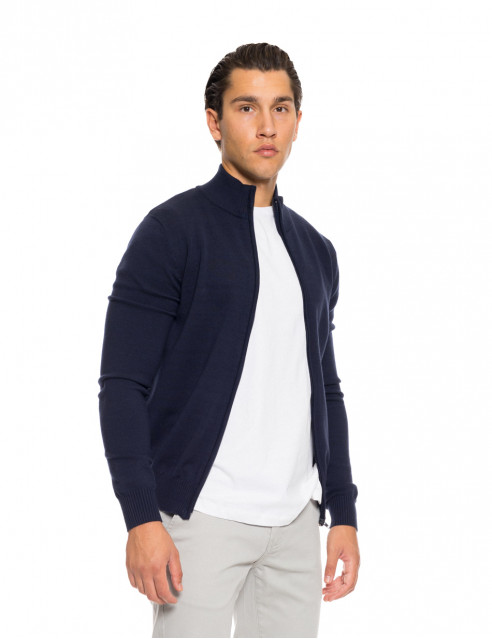 Biston fashion ανδρική πλεκτή ζακέτα