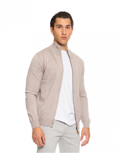 Biston fashion ανδρική πλεκτή ζακέτα