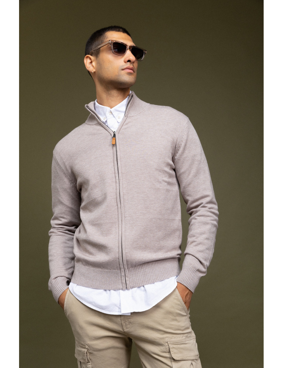 Biston fashion ανδρική πλεκτή ζακέτα