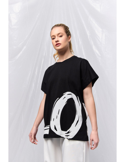 B' Γυναικείο t-shirt με τύπωμα ''LOVE''