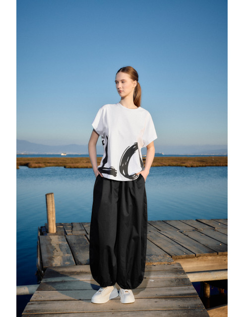 B' Γυναικείο t-shirt με τύπωμα ''LOVE''